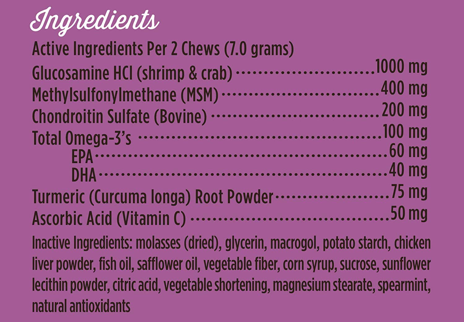 Hip and Joint Maximum Strength VetPro Complete