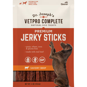 Dr Josephs Jerky Sticks for Dogs - Vetpro Complete