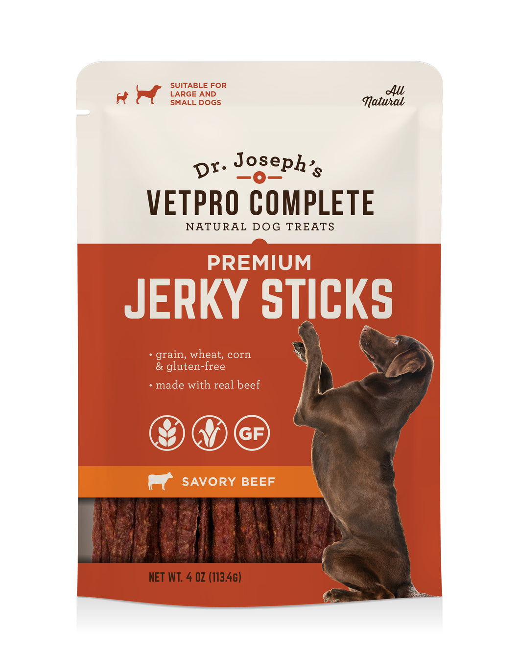 Premium Jerky Sticks - Savory Beef