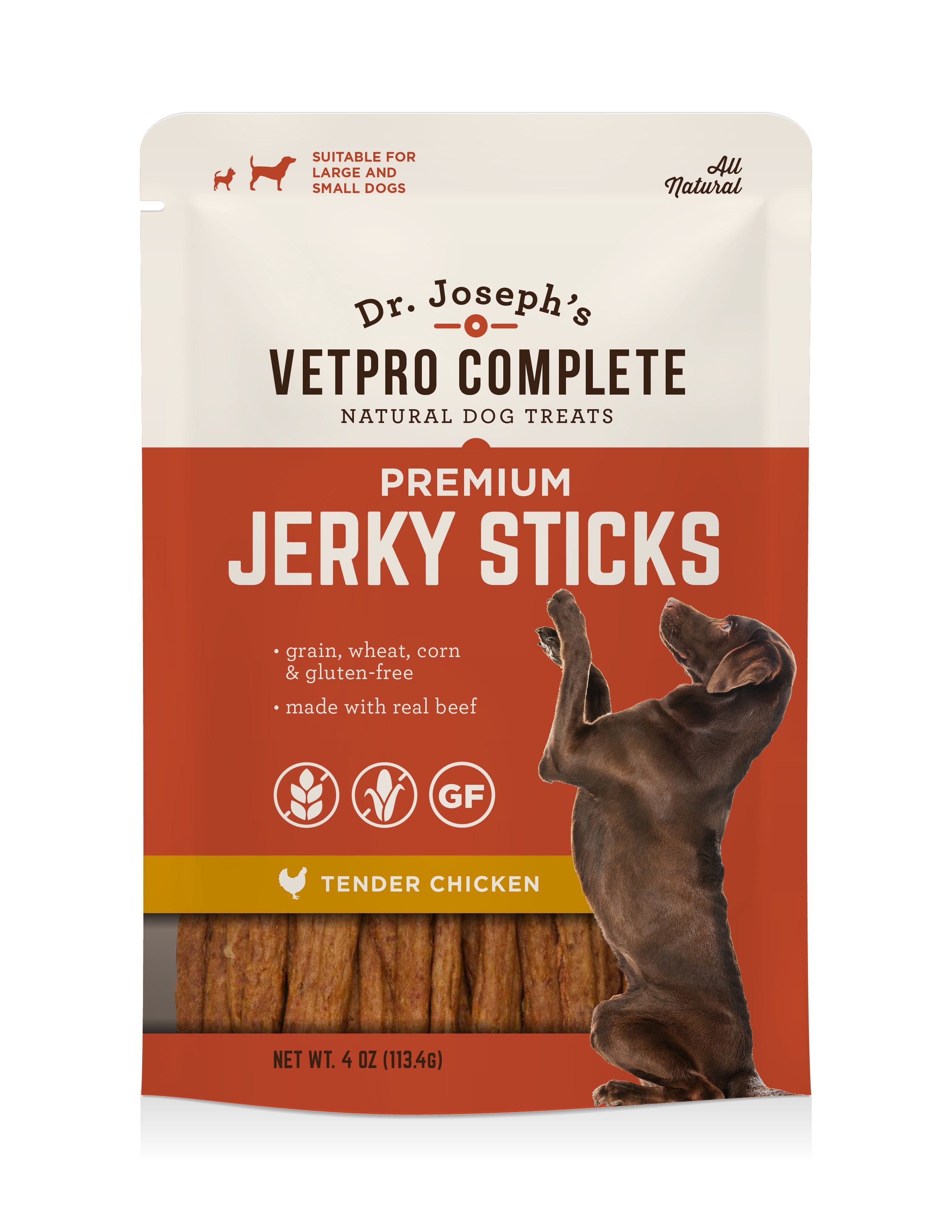 Dr Josephs Jerky Sticks for Dogs - Vetpro Complete