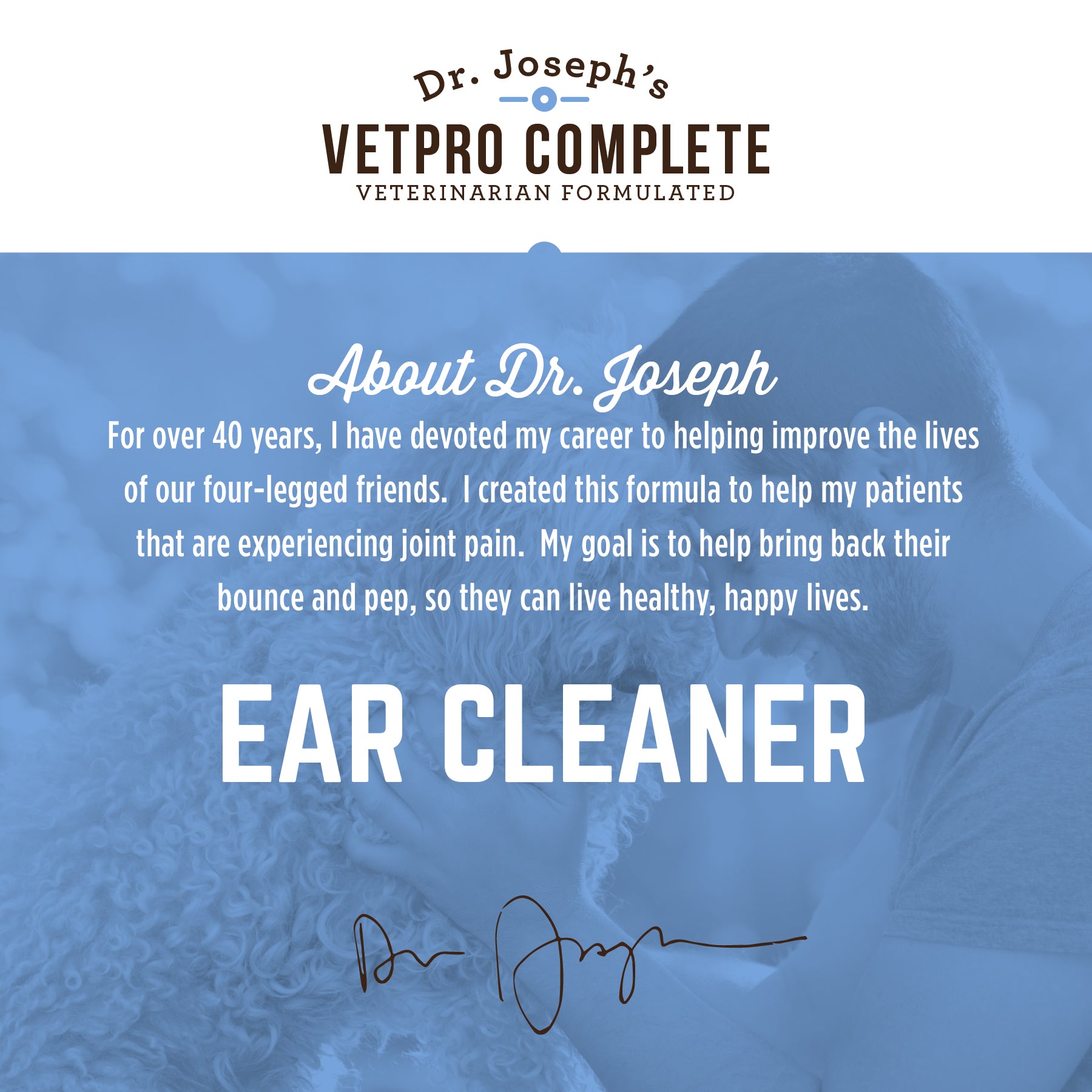 Dr Josephs Ear Cleaner - Vetpro Complete