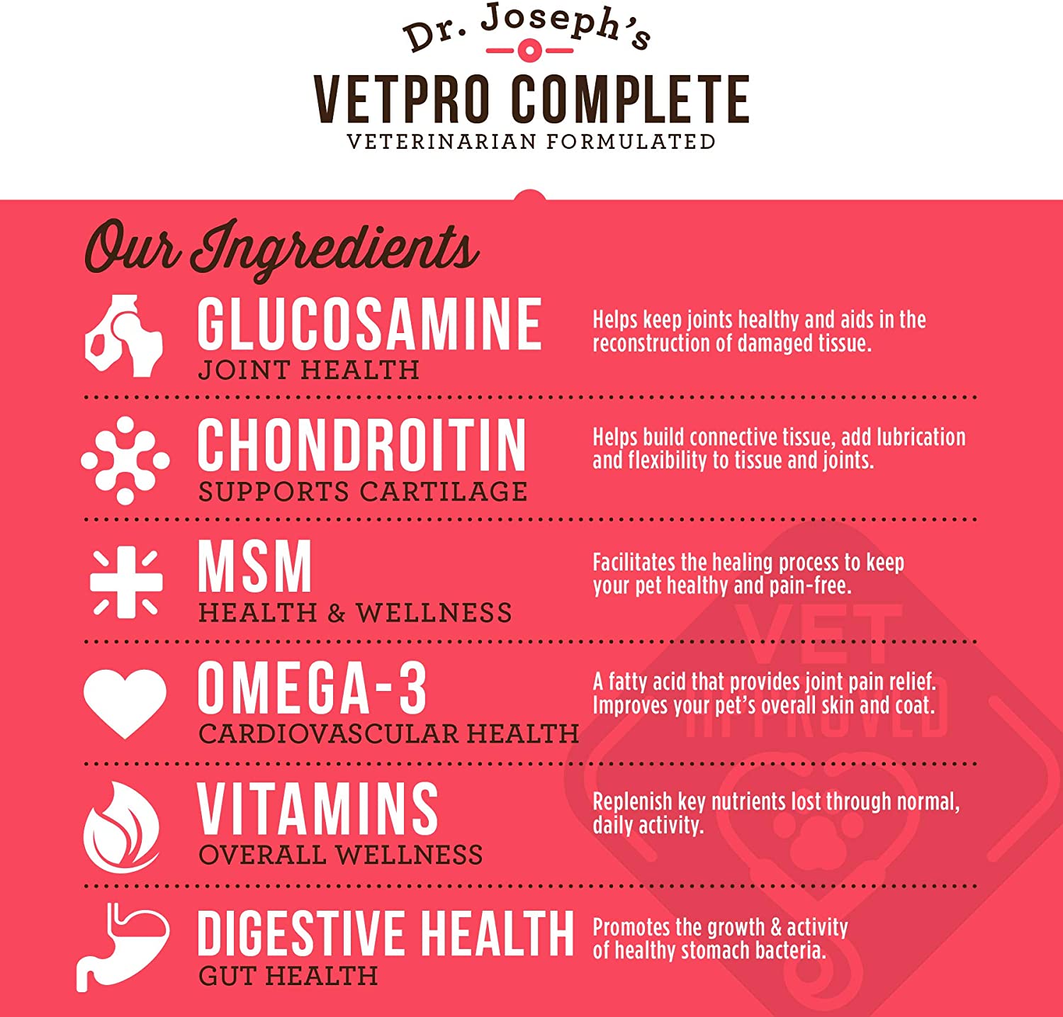 Dr Josephs Advanced Multivitamin - Vetpro Complete