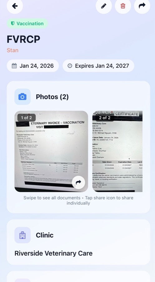 Snap a photo. It files itself.